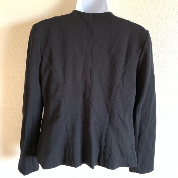 Caché | ruffle open front blazer - Picture 3 of 5